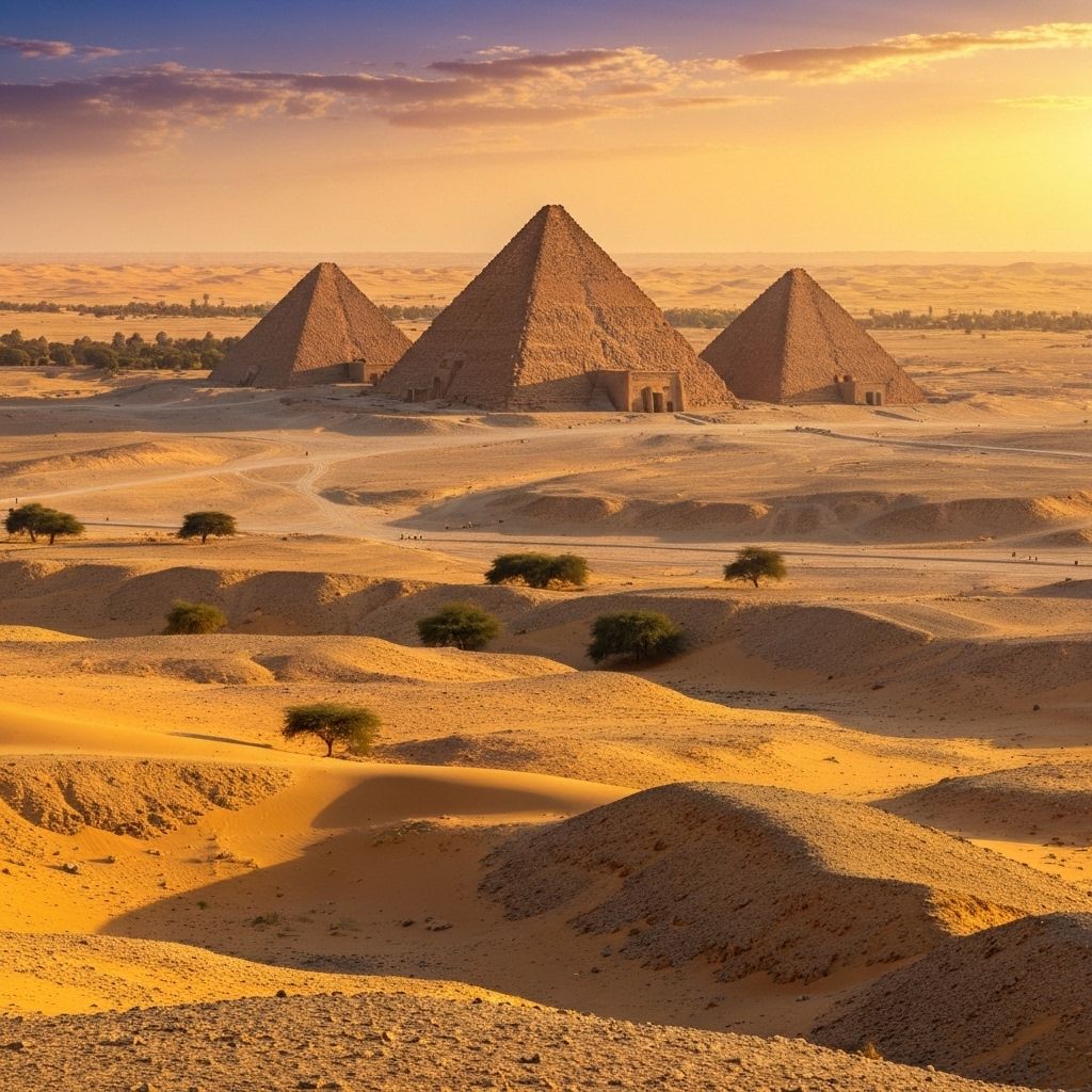 أهرامات مروي السودانية